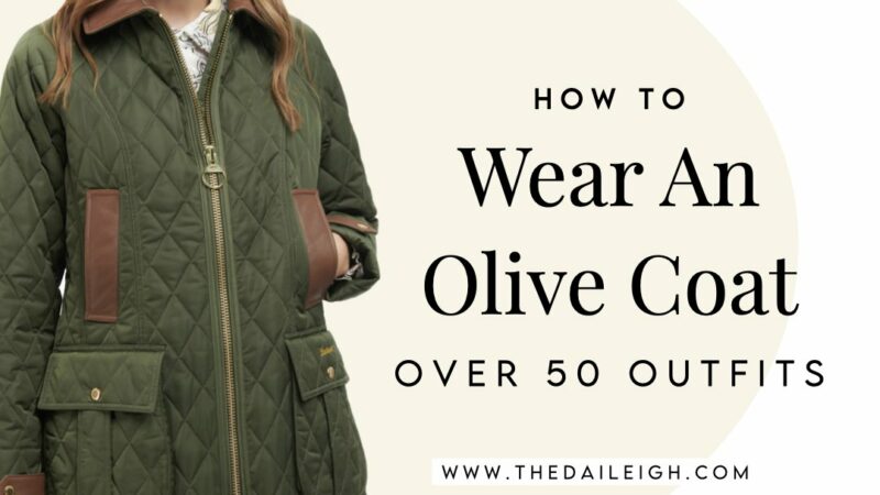 Mastering Style: A Comprehensive Guide on How To Wear Olive Coat Outfits