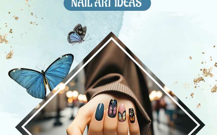 A Flutter of Elegance: 50 Best Butterfly Nail Design Ideas for Stunning Nails