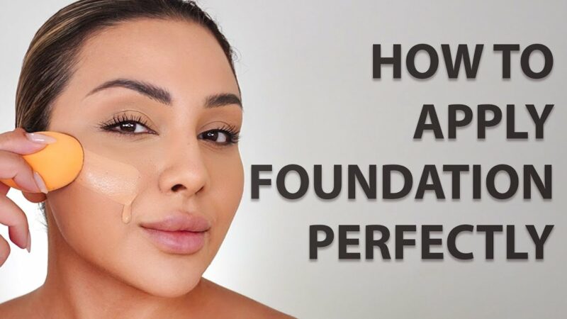 Mastering the Art of Flawless Foundation Application: A Comprehensive Guide